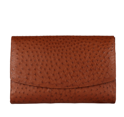 Timothy Ostrich Working Bag
