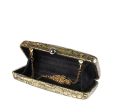 Valerie Caiman Crocodile Clutch 