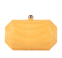 Victoria Caiman Crocodile Minaudière