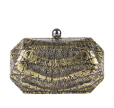 Victoria Caiman Crocodile Minaudière