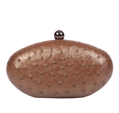 Elane Ostrich Minaudière