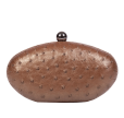 Elane Ostrich Minaudière